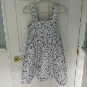 Laura Ashley floral silk dress